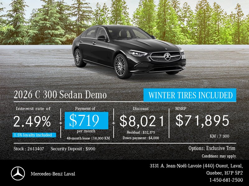 2026 C 300 Sedan