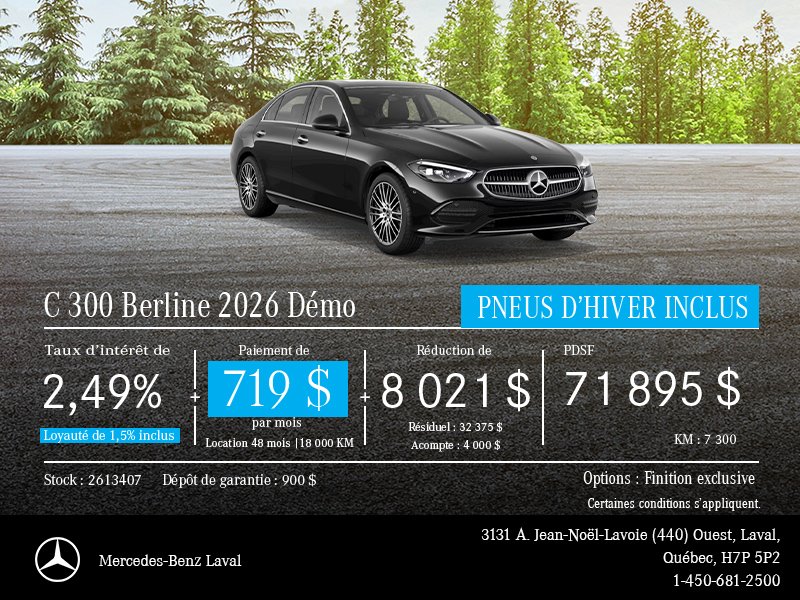 C 300 Berline 2026