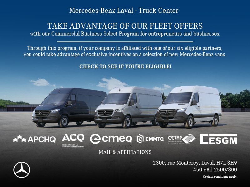 TAKE ADVANTAGE OF OUR FLEET OFFERS