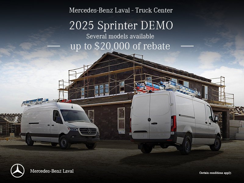 2025 Sprinter Demo