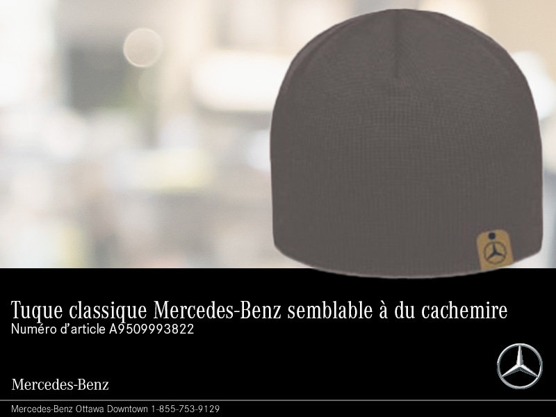 Tuque classique semblable à du cachemire