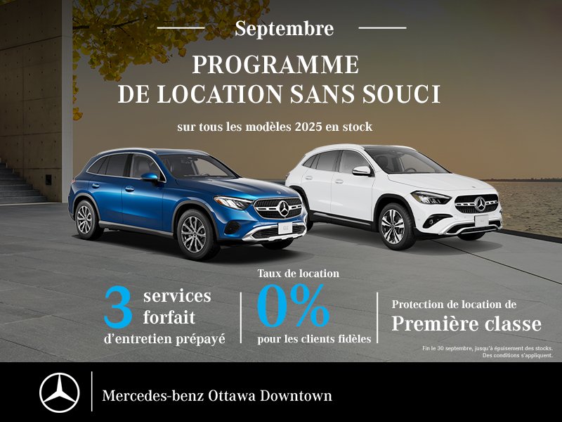 Septembre - Programme de Location