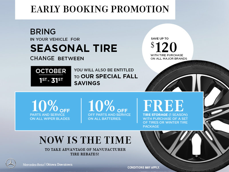 Fall Tire Change Savings!