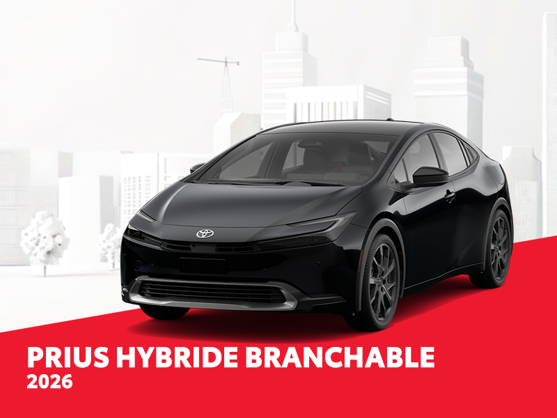 Toyota Prius hybride branchable 2026