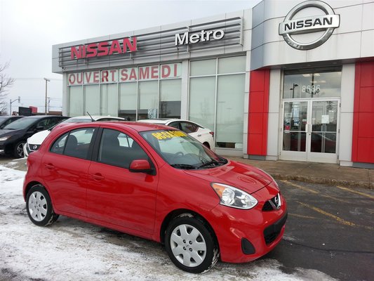 Used 2015 Nissan Micra Sv Auto A C Bas Kilo In Lasalle Used