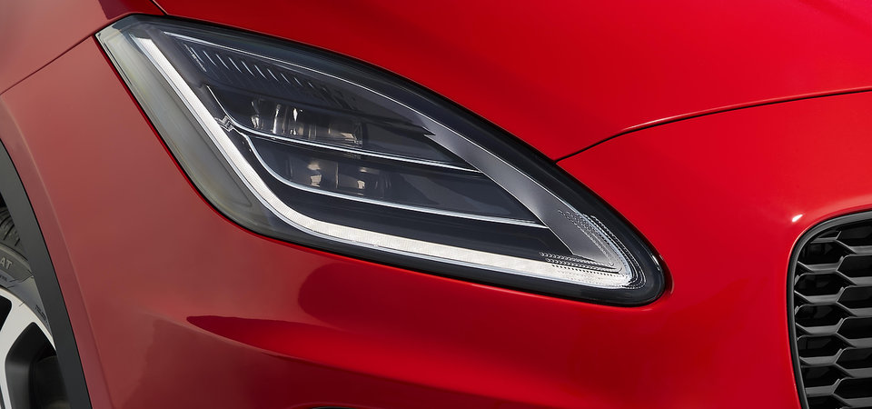 Jaguar is working on special headlights for autonomous vehicles