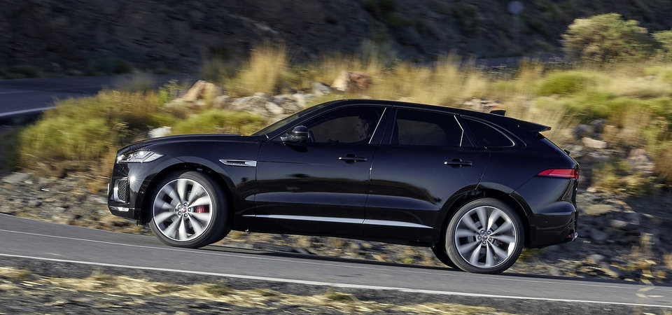 Les différentes versions du Jaguar F-Pace