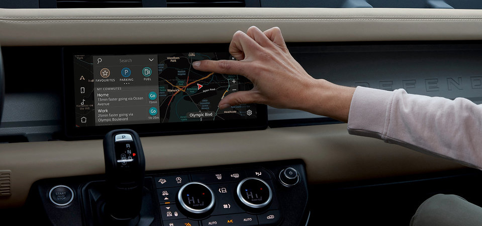 What is Land Rover's Pivi system?