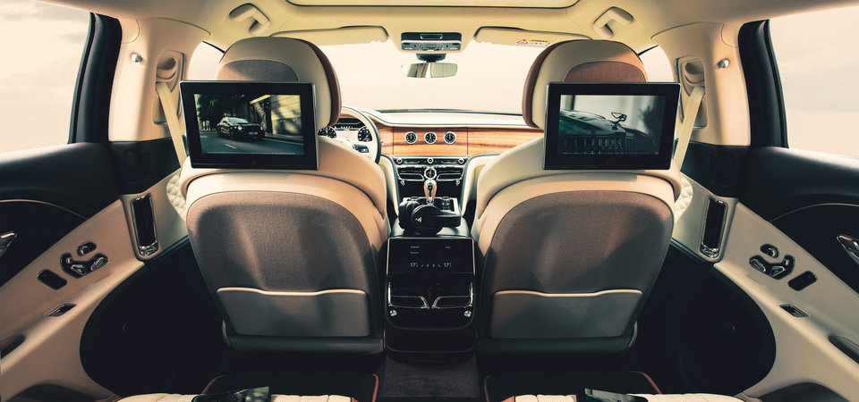 Bentley unveils new state-of-the-art rear DVD entertainment system