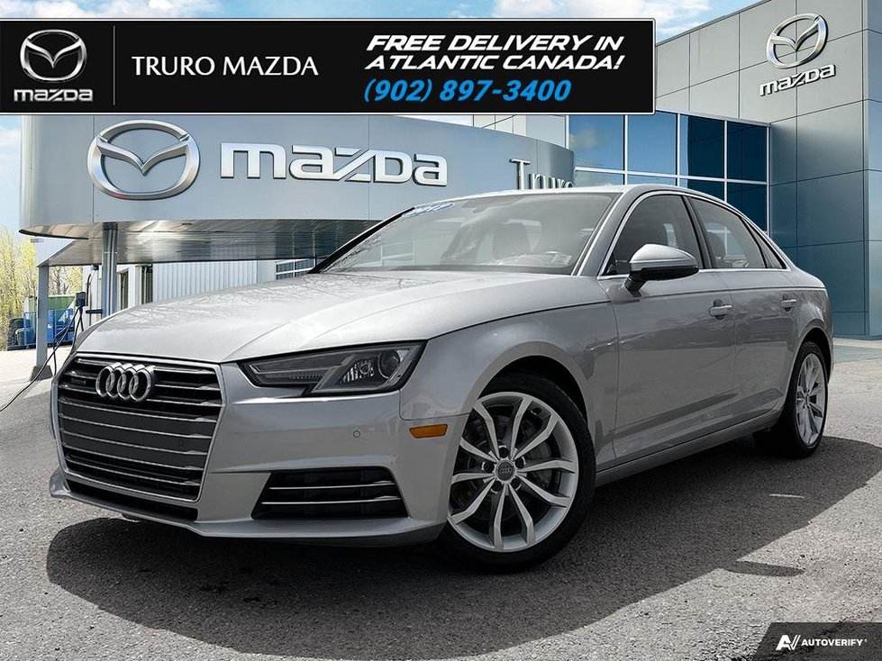 2017 Audi A4 PROGRESSIV $92/WK+TX! ONE OWNER! LOW KMS! QUATTRO!