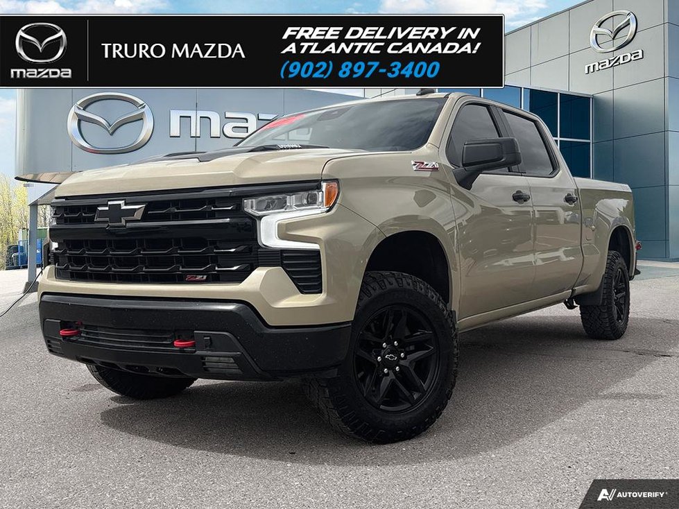 2022 Chevrolet SILVERADO K1500 LT TRAIL $156/WK+TX! ONE OWNER! DIESEL! LONG BOX!