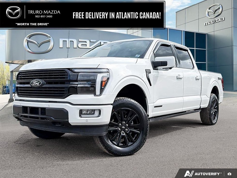 2024 Ford F150 PLATINUM $279/WK+TX! ONE OWNER! LIKE NEW! 3.5L HYBRID!