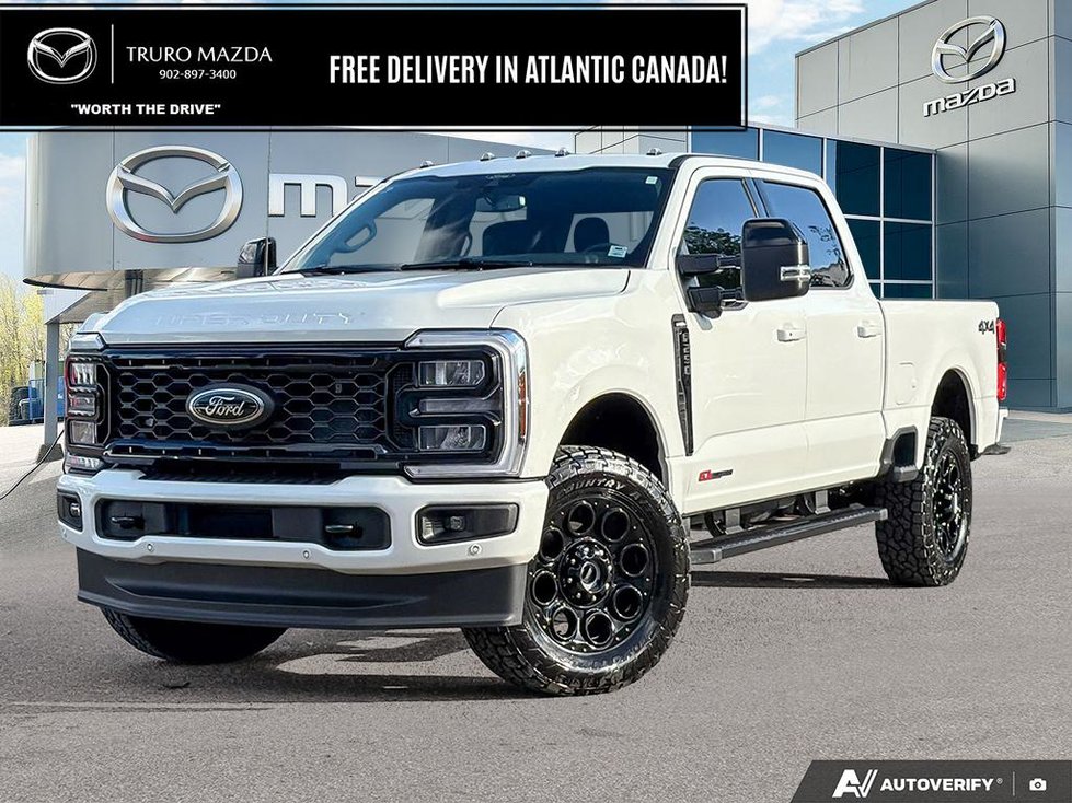 2025 Ford F250 SUPER DUTY LARIAT $296/WK+TX! ONE OWNER! LOW KMS! HIGH OUTPUT!