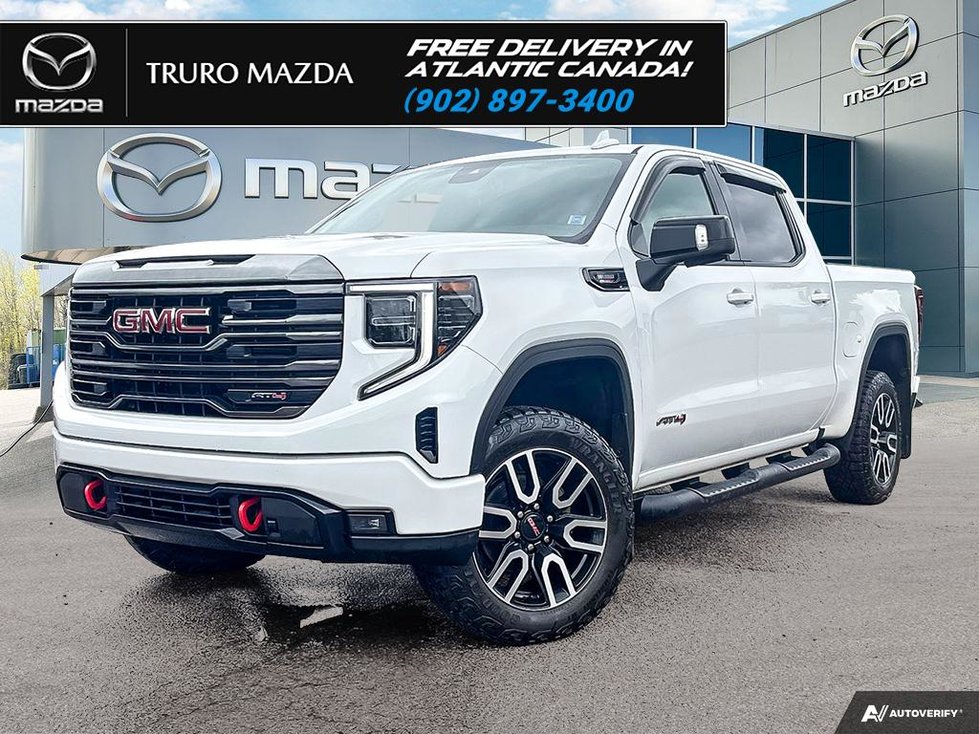 2022 GMC SIERRA K1500 AT4 $199/WK+TX! ONE OWNER! NEW TIRES! DIESEL!
