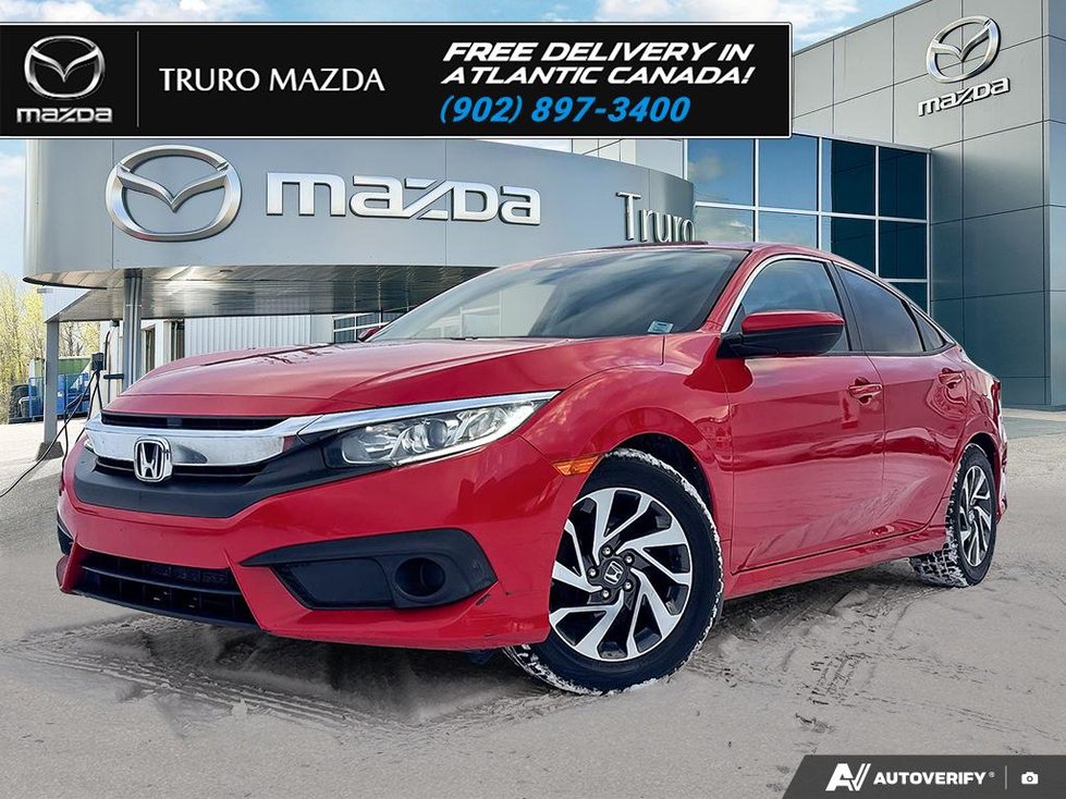 Honda CIVIC EX $64/WK+TX! NEW TIRES! NEW BRAKES! CARPLAY! 2018