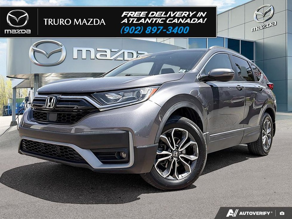 2021 Honda CR-V EXL $93/WK+TX! ONE OWNER! NEW BRAKES! NEW TIRES!