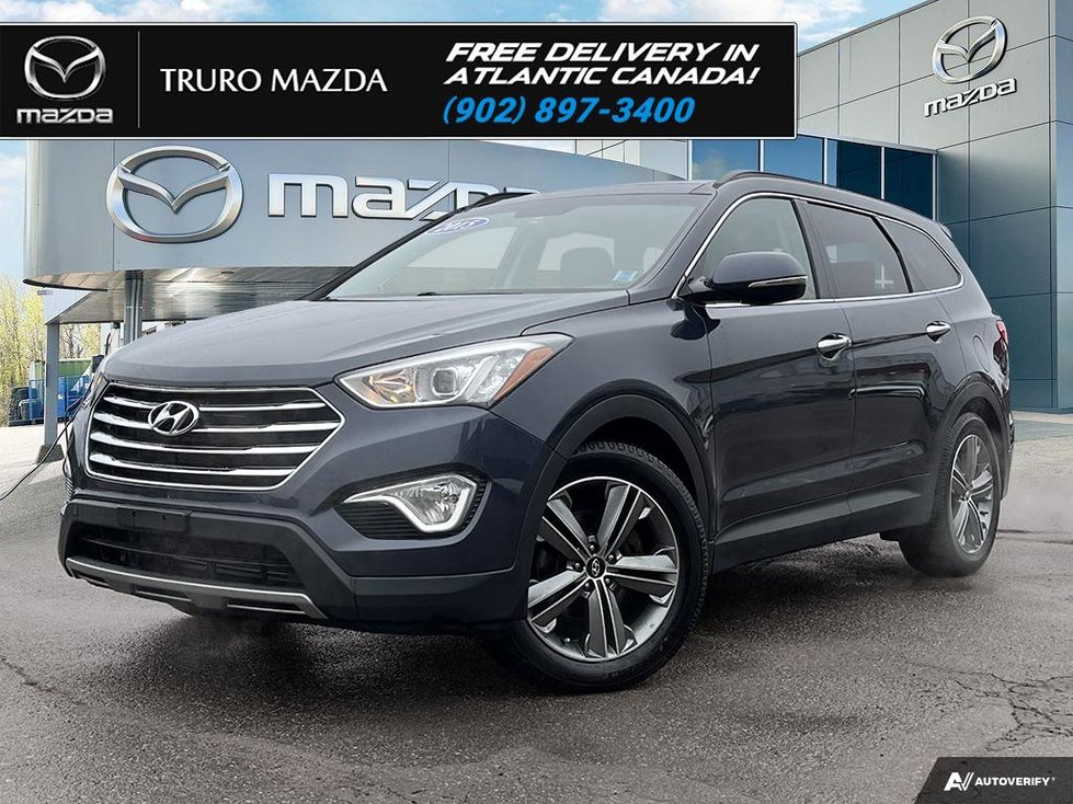 Hyundai SANTA FE LIMITED $80/WK+TX! ONE OWNER! TWO SETS OF WHEELS! LEATHER! 2015