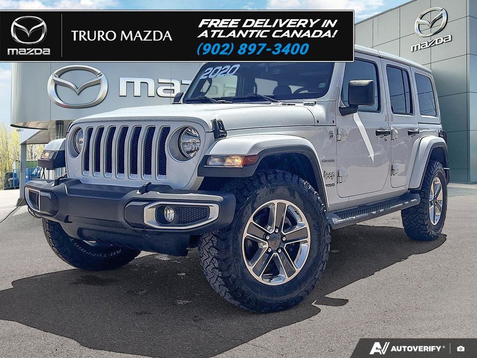 2020 Jeep WRANGLER UNLIMITED SAHARA $107/WK+TX! NEW TIRES! NEW BRAKES! LEATHER!
