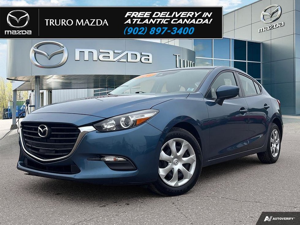 Mazda Mazda3 $52/WK+TX! ONE OWNER! BLUETOOTH! CRUISE! 2018