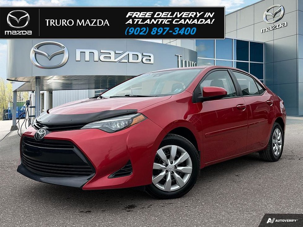 2018 Toyota Corolla LE $72/WK+TX! ONE OWNER! BACKUP CAM! HEATED SEATS!