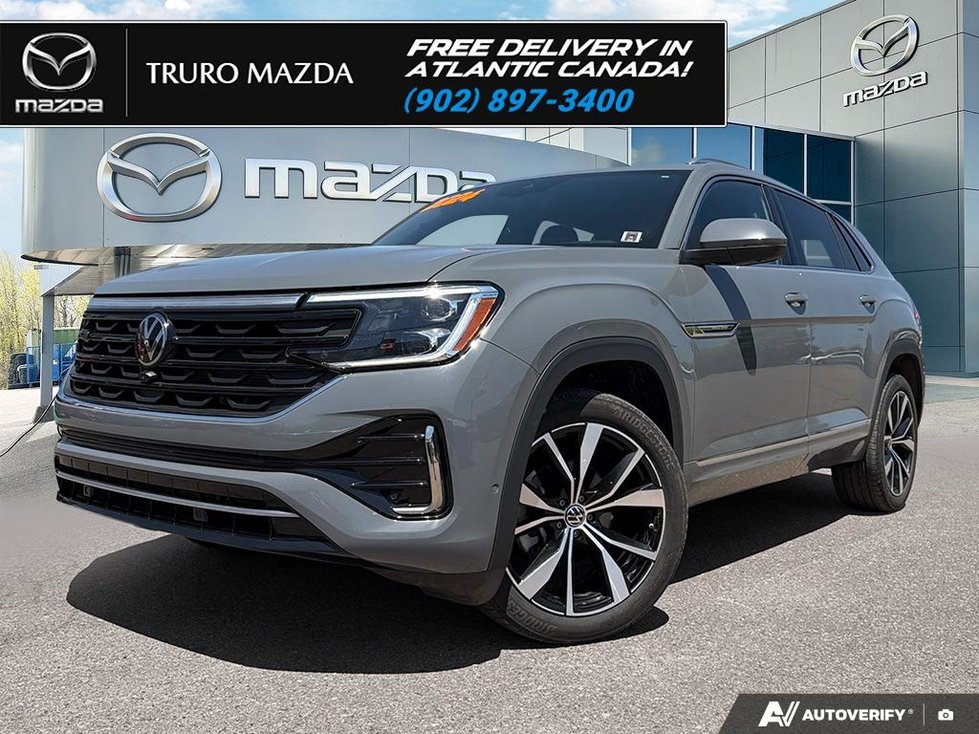 2024 Volkswagen ATLAS CROSS SPORT EXECLINE $159/WK+TX! ONE OWNER! NEW BRAKES! PANO ROOF!