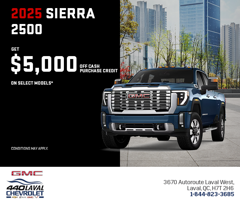 The 2025 GMC Sierra 2500