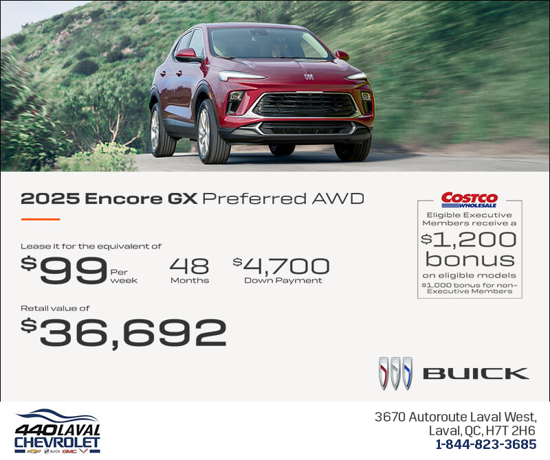 Get the 2025 Buick Encore GX