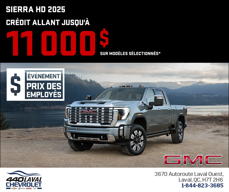 Le GMC Sierra 2500 2025