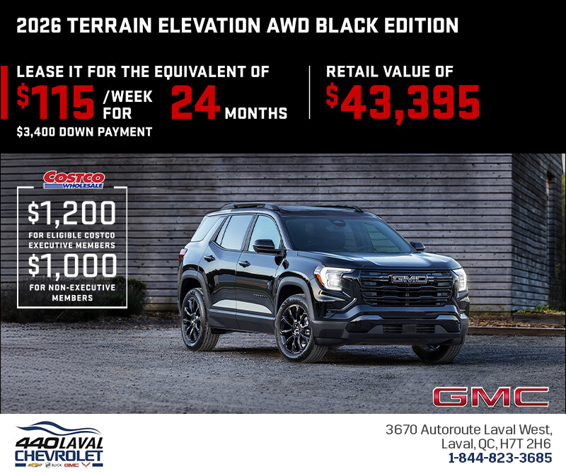 The 2026 GMC Terrain