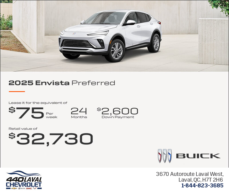 Get the 2025 Buick Envista