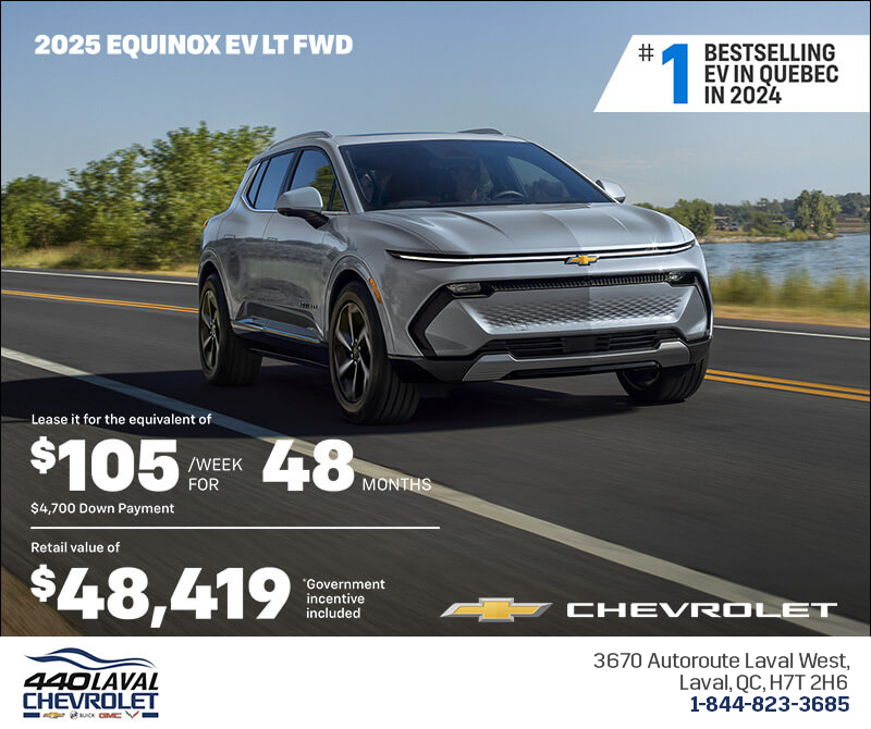 Get the 2025 Chevrolet Equinox EV