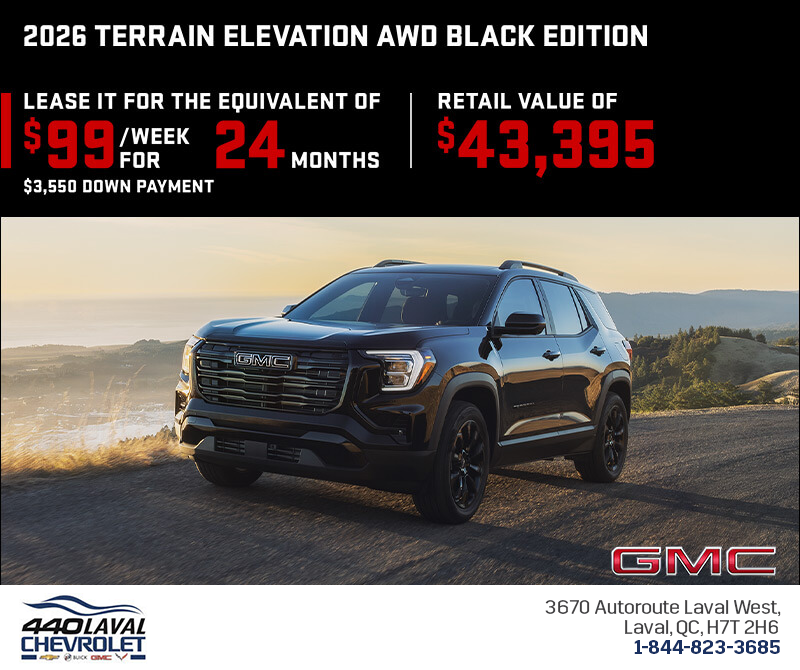 The 2026 GMC Terrain