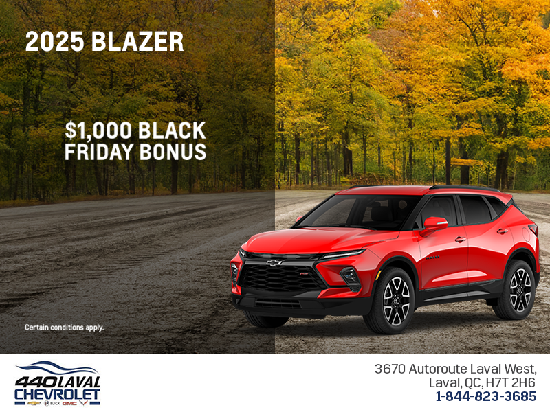 Get the 2025 Chevrolet Blazer