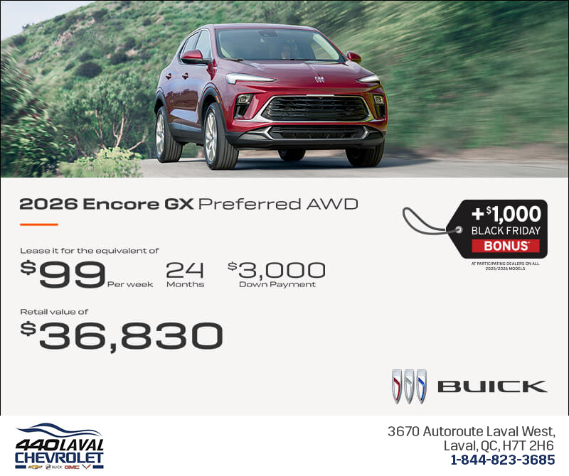 Get the 2026 Buick Encore GX