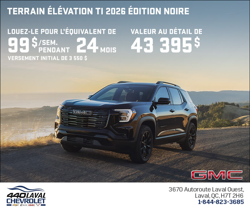 Le GMC Terrain 2026