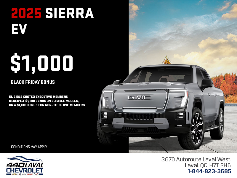 The 2025 GMC Sierra EV