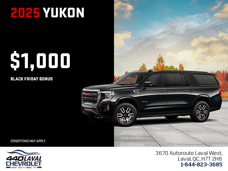 The 2025 GMC Yukon