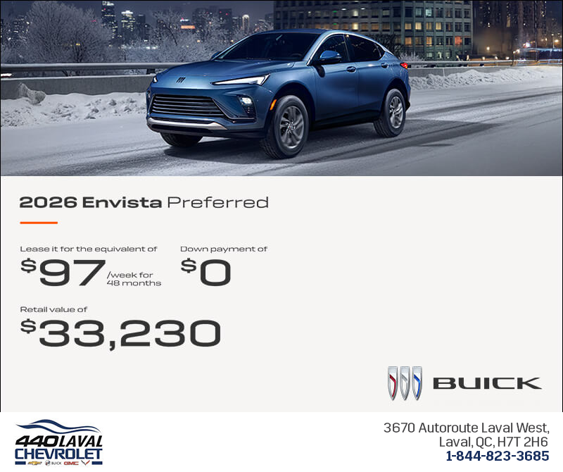 Get the 2026 Buick Envista