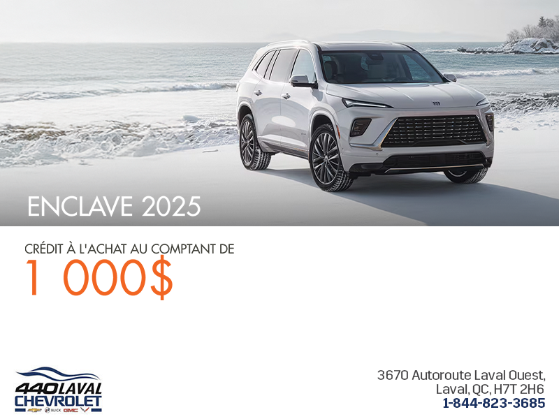 Procurez-vous le Buick Enclave 2025