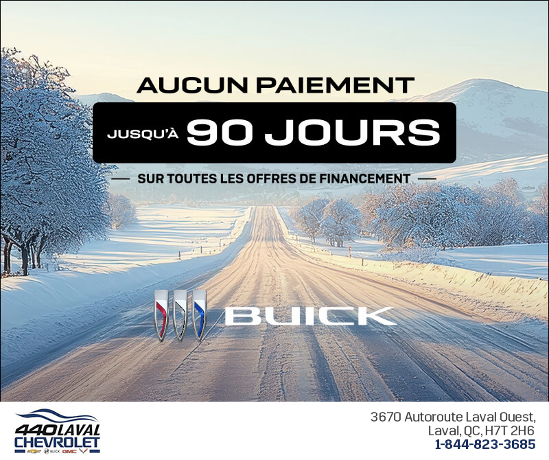 Événement Buick 90 jours