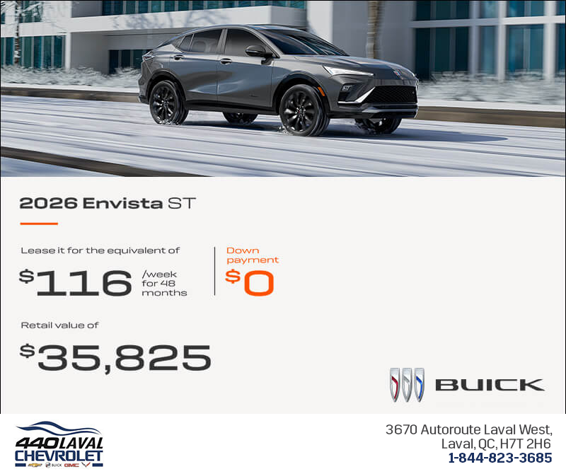 Get the 2026 Buick Envista