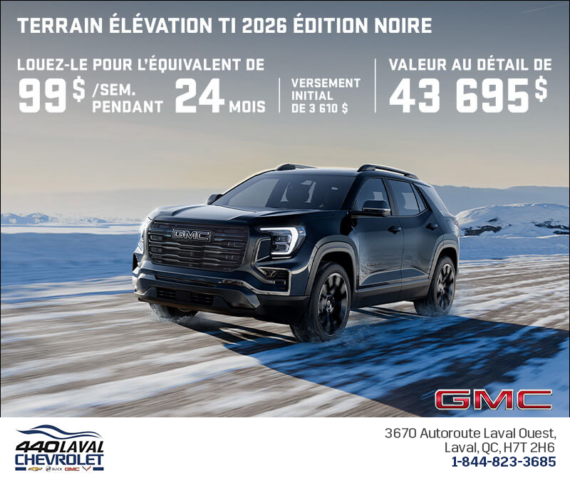 Le GMC Terrain 2026