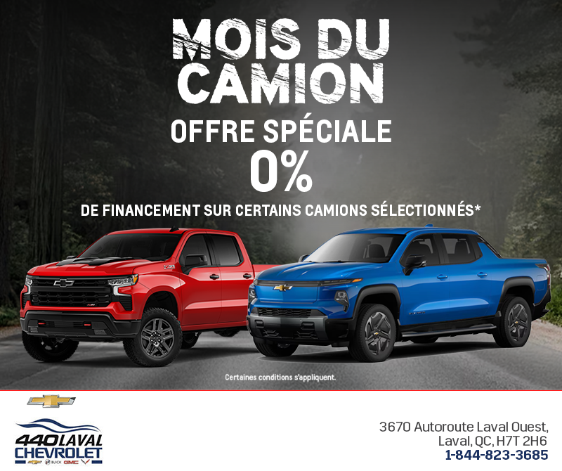 L'événement Chevrolet