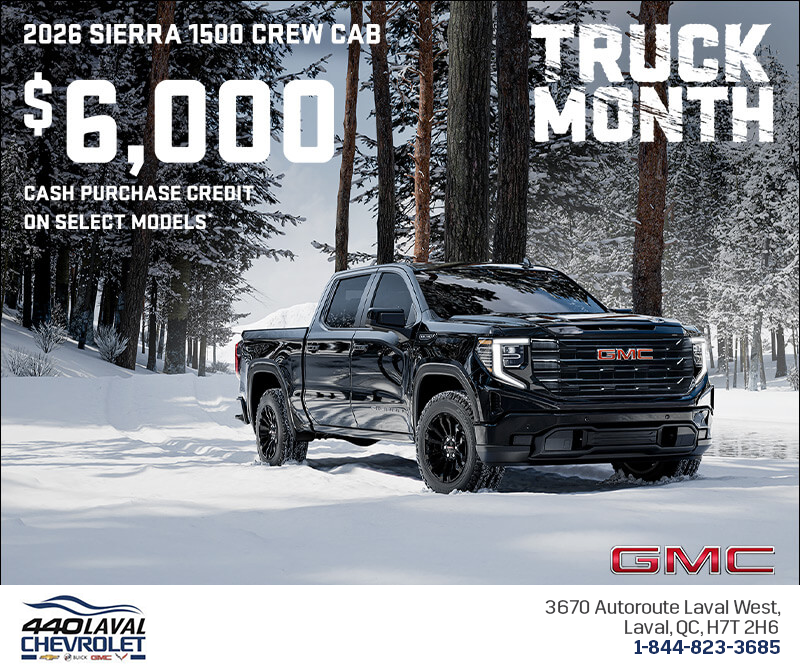 The 2026 GMC Sierra 1500 Crew Cab