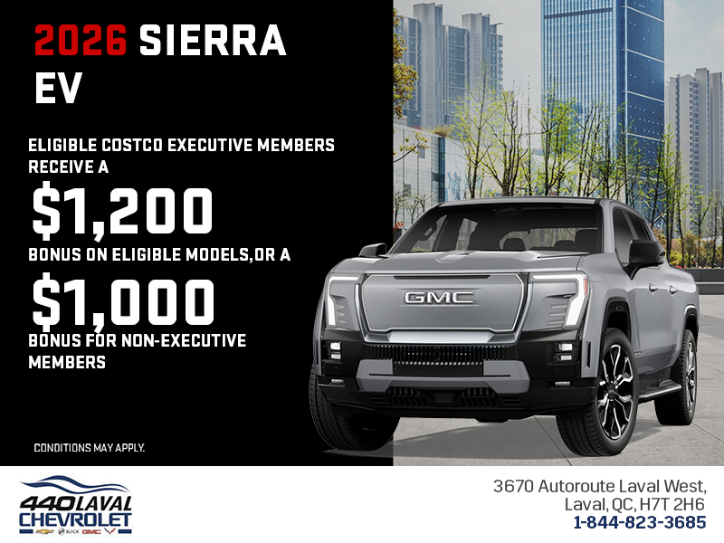 The 2026 GMC Sierra EV