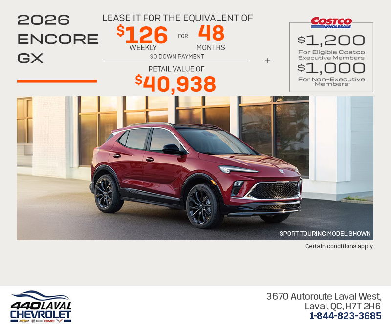 Get the 2026 Buick Encore GX