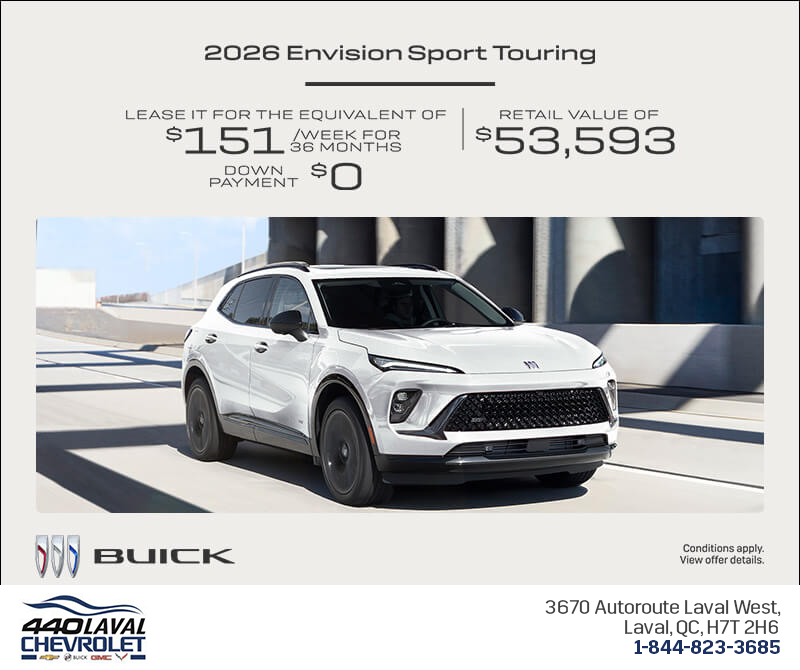 Get the 2026 Buick Envision
