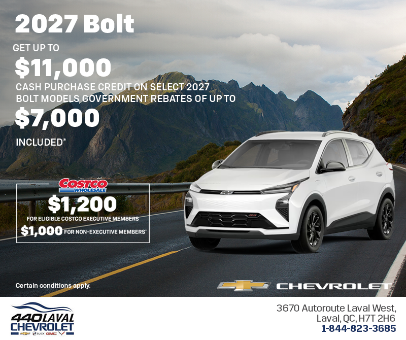 Get the 2027 Chevrolet Bolt