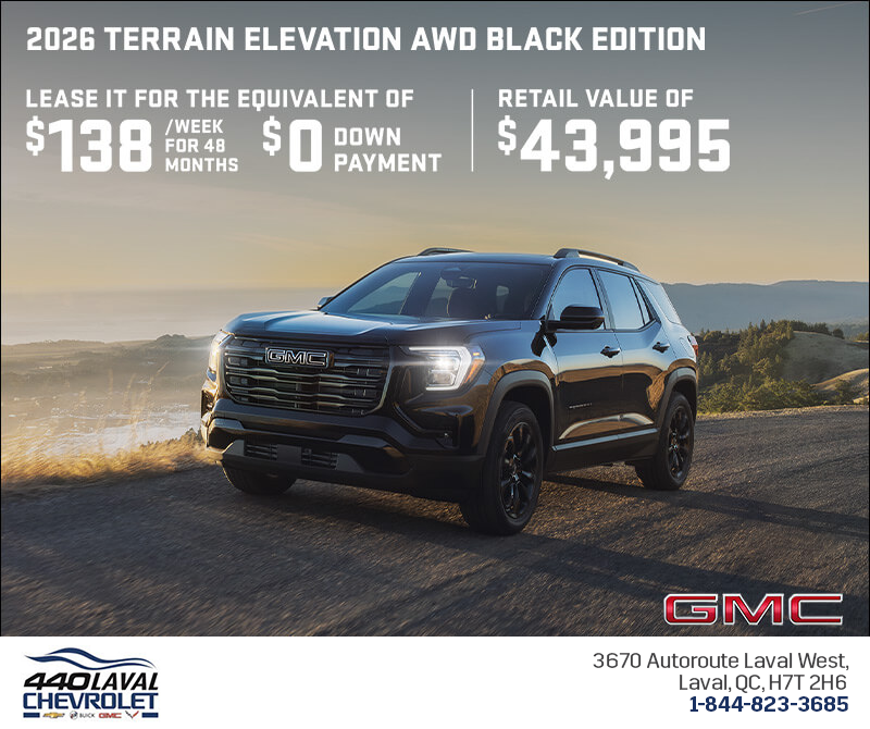 The 2026 GMC Terrain