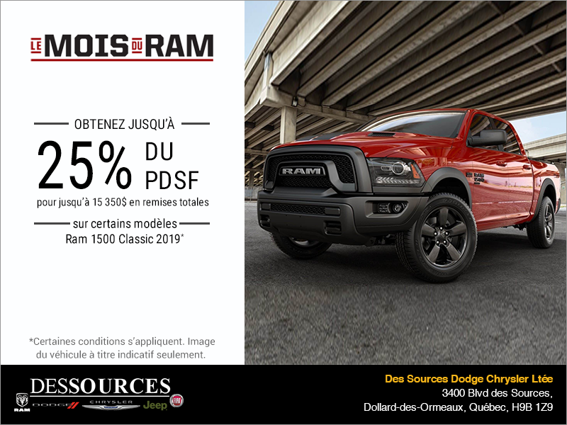 Le mois du RAM!